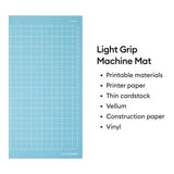 Cricut Joy Xtra LightGrip Cutting Mat 8.5 in x 12 in 4-pack 2012124