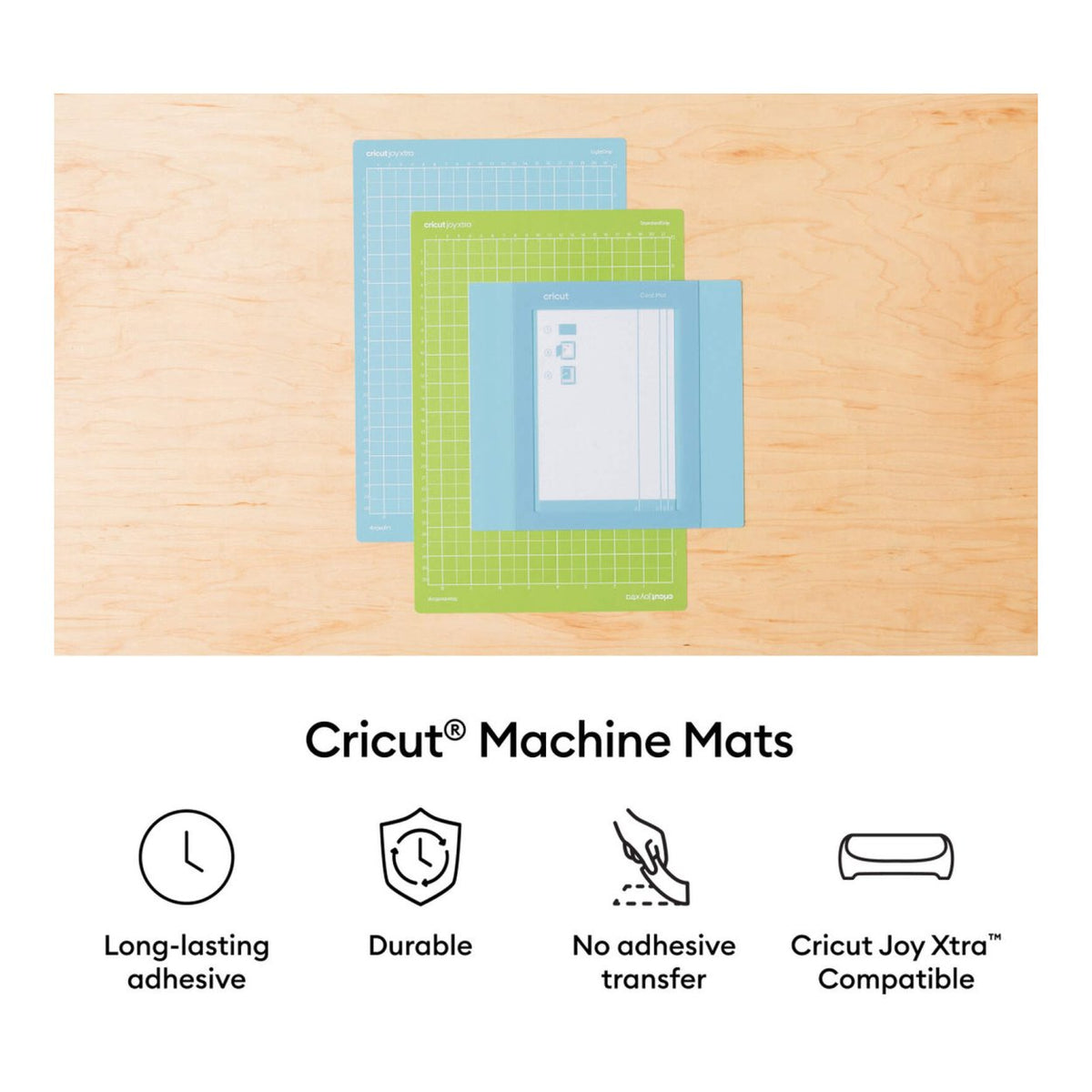 Cricut Joy Xtra Cutting Mat Variety Pack 8.5 in x 12 in 4-pack 2012125