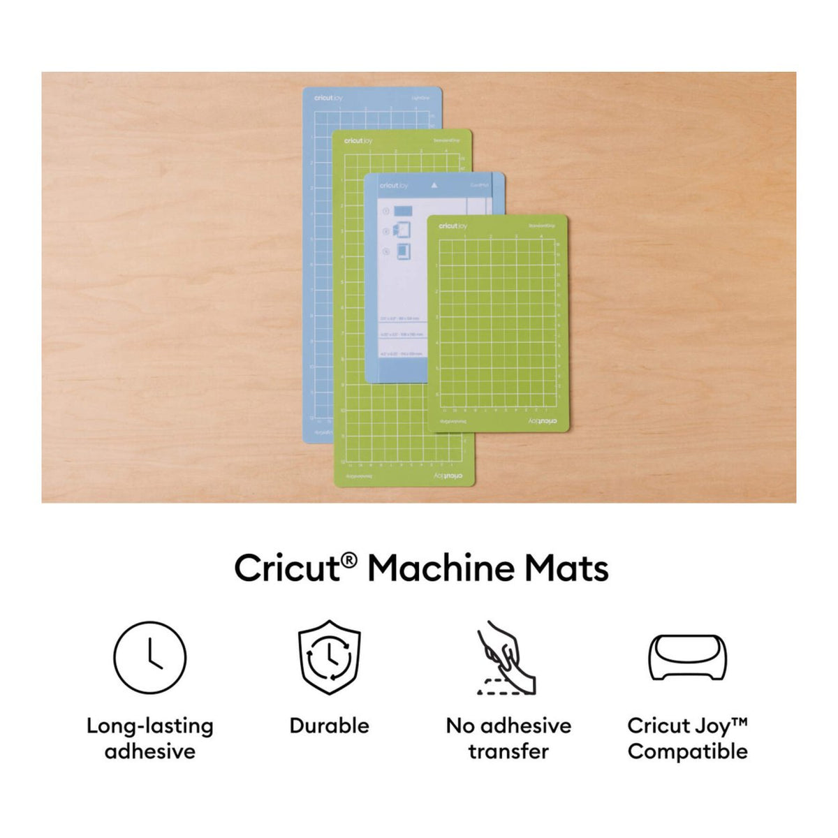 Cricut Joy StandardGrip Cutting Mat 4.5 in x 12 in 5-pack 2012126