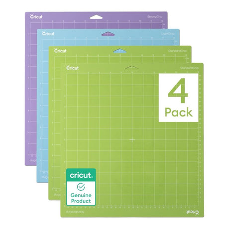 Cricut Machine Mat Variety Pack 30.5x30.5cm 4-pack 2012128