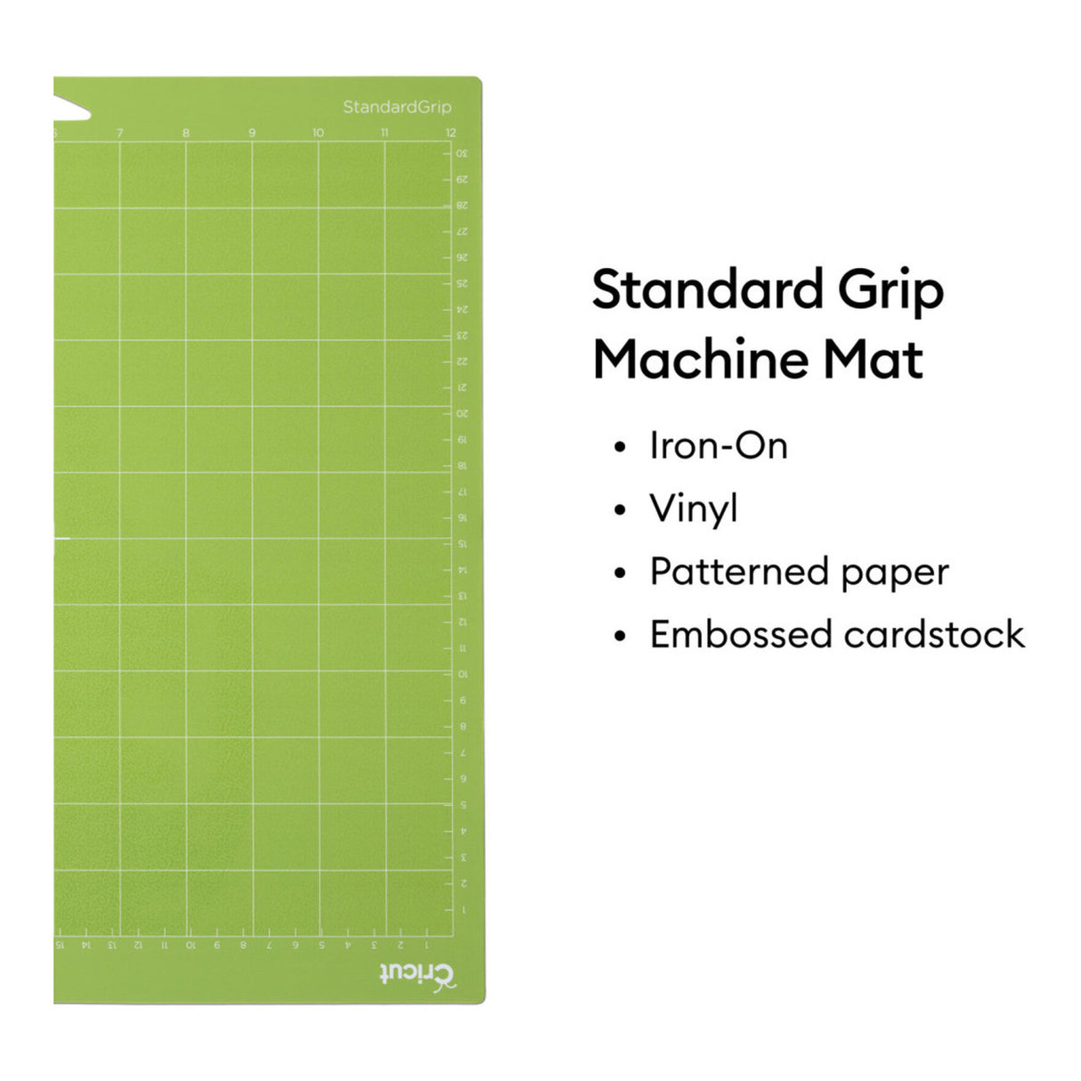 Cricut Standard Grip Mat 30.5cmx30.5cm 6-pack 2012130