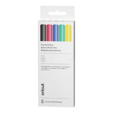 Cricut 0.4mm Fine Point Pen Set 5-pack Classics 2012167