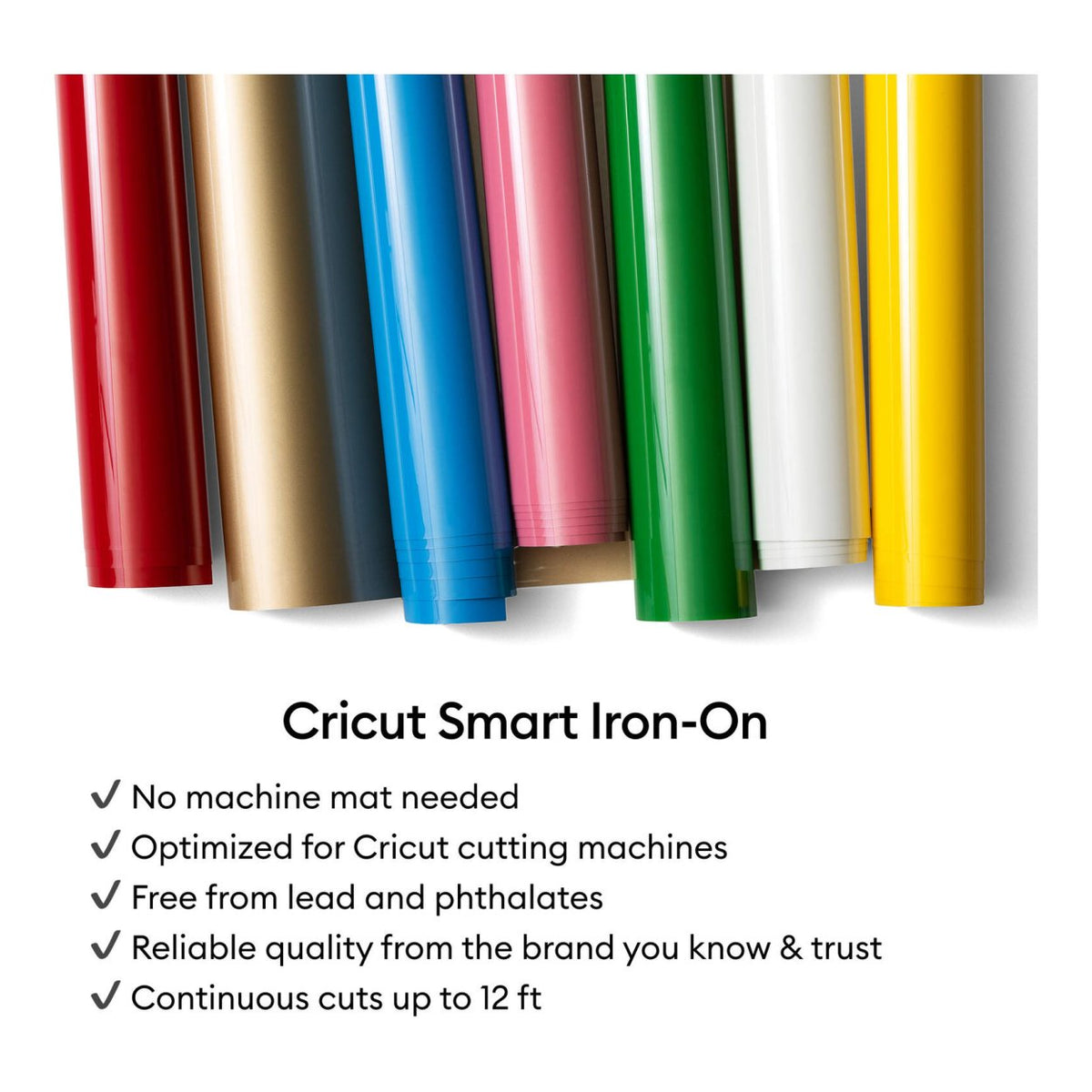 Cricut Smart Iron-On Variety Sampler 13 in x 12 in 12-pack 2012312