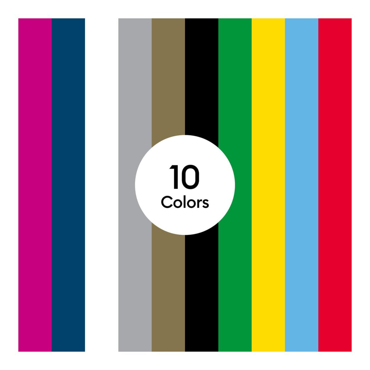 Cricut Smart Iron-On Variety Sampler 13 in x 12 in 12-pack 2012312