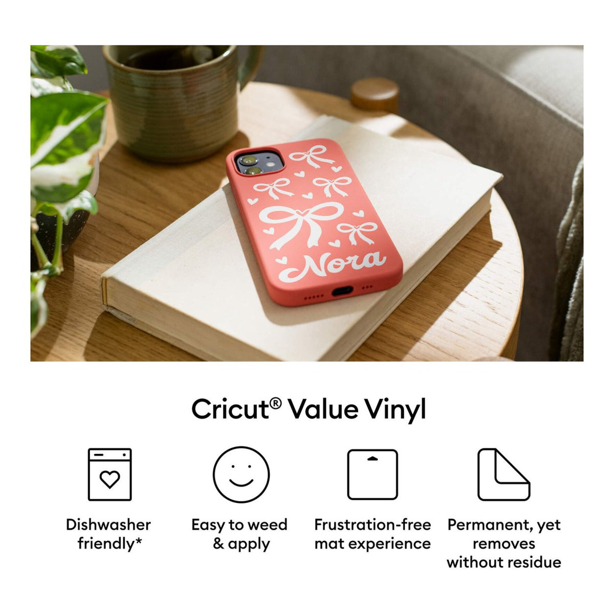 Cricut Value Vinyl Matte Rainbow Sampler 12 in x 12 in 10-pack 2012345