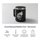 Cricut Textured Metallic Permanent Vinyl Luxe Sampler 12 in x 12 in 6-pack 2012349