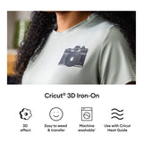 Cricut 3D Iron-On Bold Sampler 12 in x 12 in 5-pack 2012359