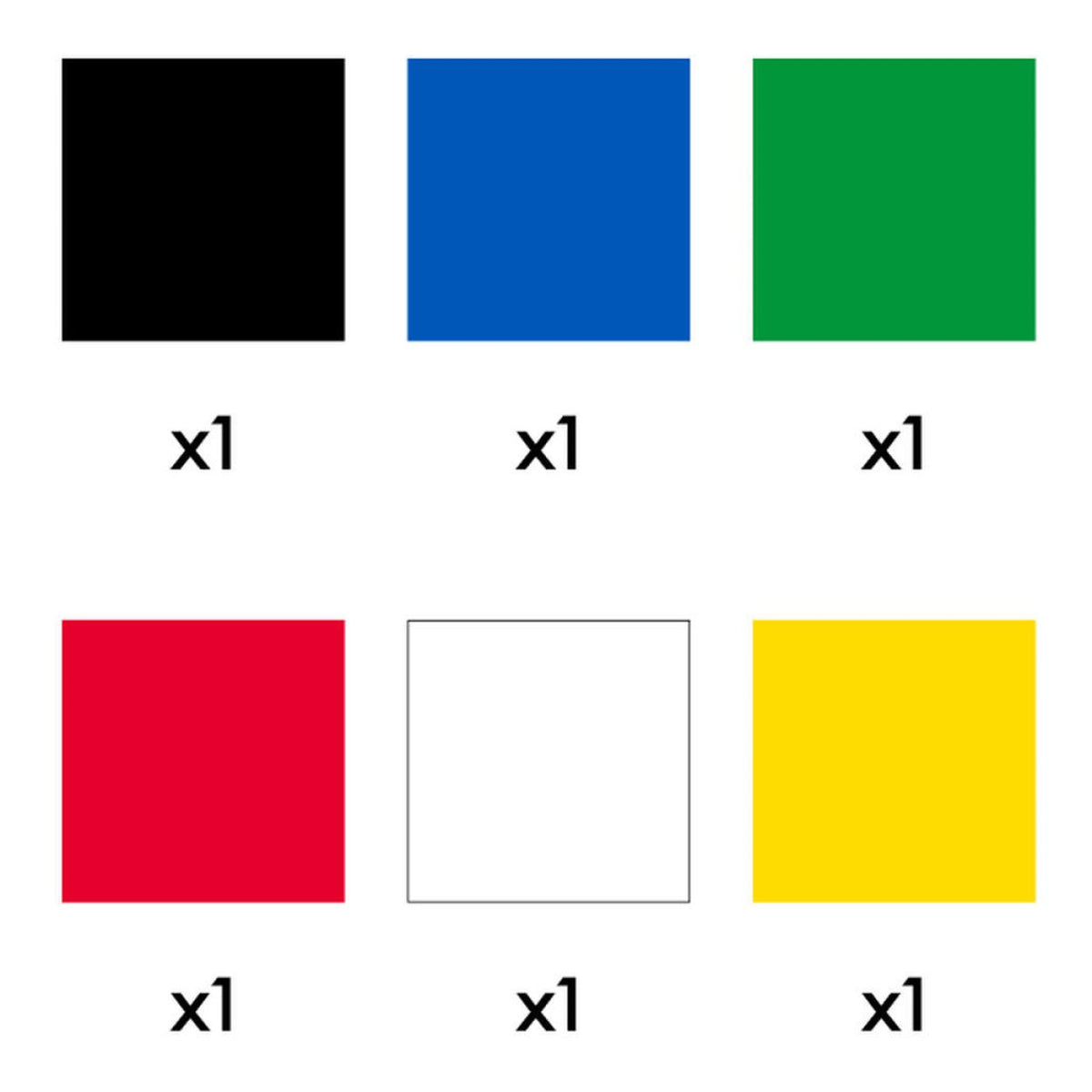 Cricut Puff Iron-On Classics Sampler 12 in x 12 in 6-pack 2012363