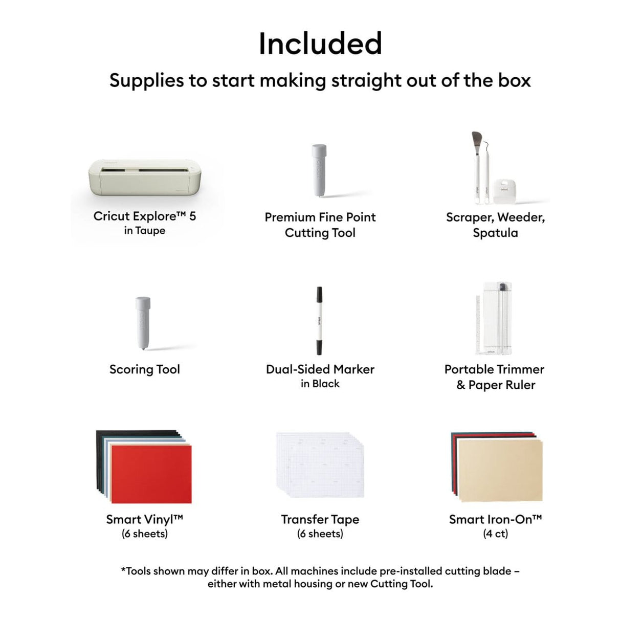Cricut Explore 5 Essential Bundle 2012405