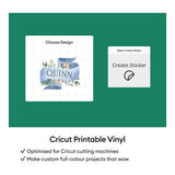 Cricut Printable Vinyl White A4 50-pack 2012647