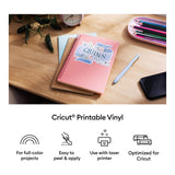 Cricut Printable Vinyl for Laser Printer White A4 25-pack 2012649
