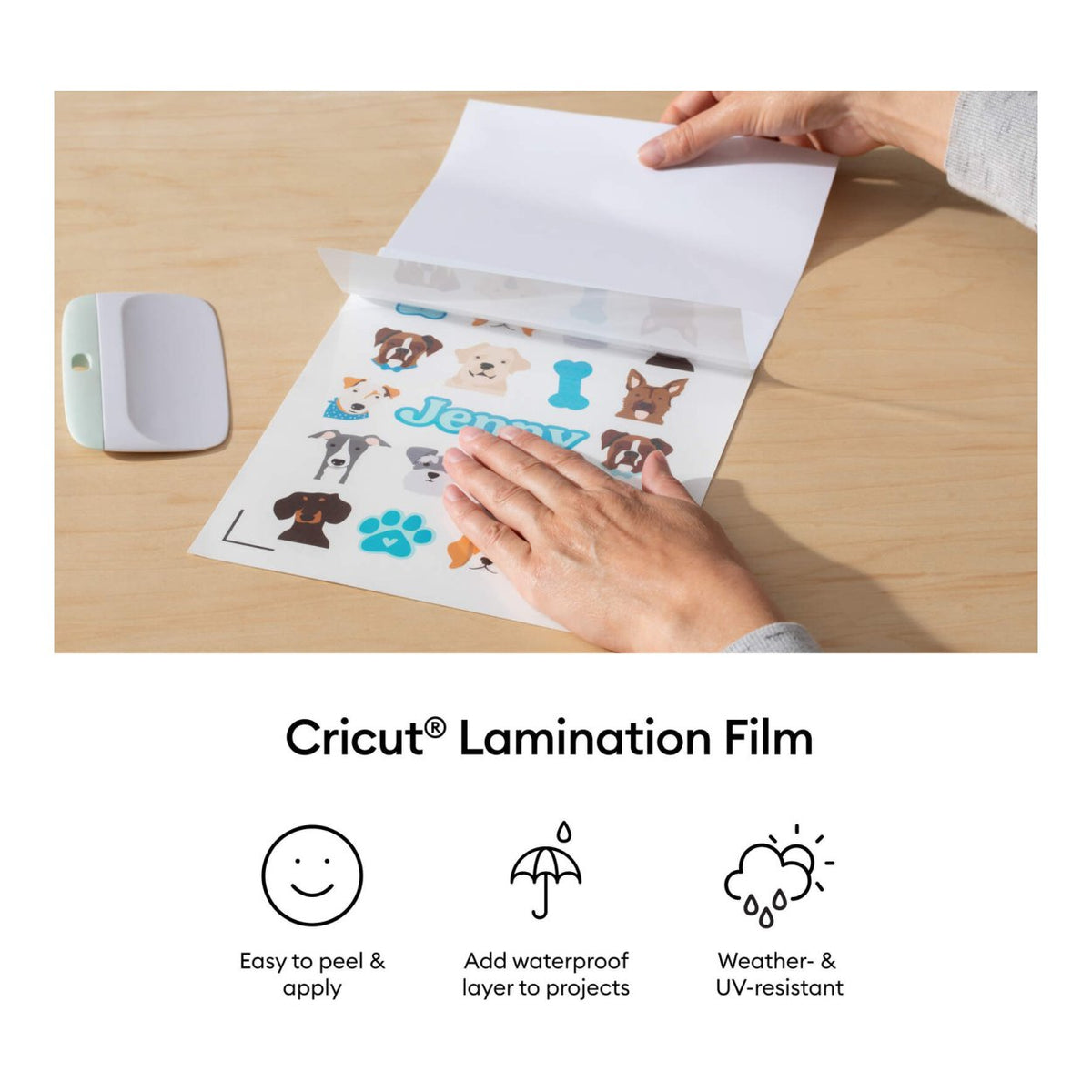 Cricut Lamination Film Holographic and Transparent A4 30-pack 2012656