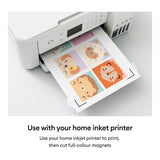 Cricut Printable Magnet Sheets A4 21.6x27.9cm 8-sheet White 2012657