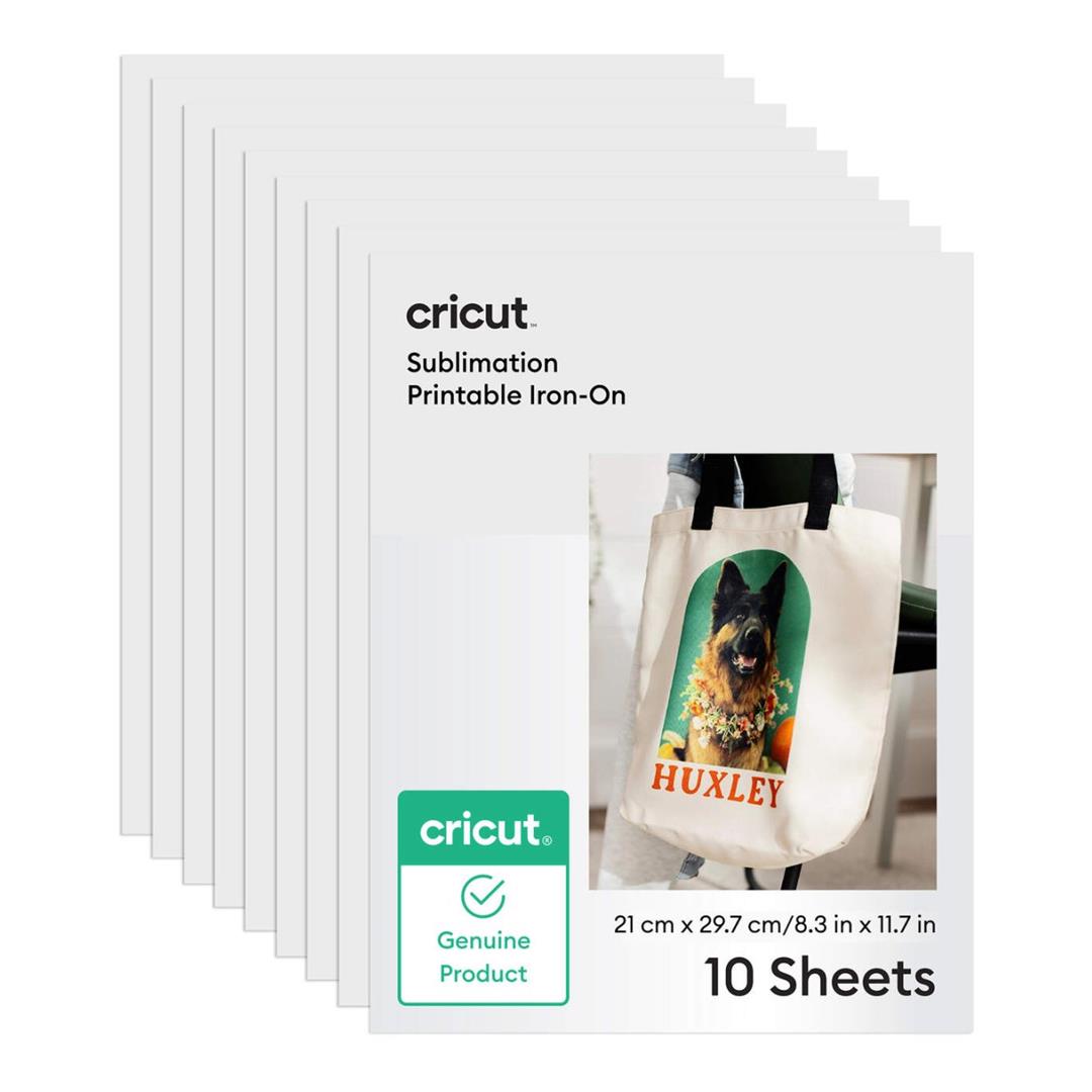 Cricut Sublimation Printable Iron-On A4 10-pack 2012661