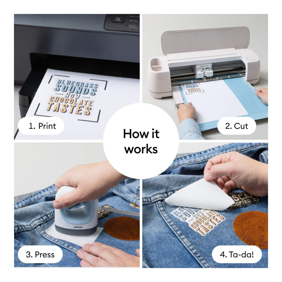 Cricut Sublimation Printable Iron-On A4 10-pack 2012661