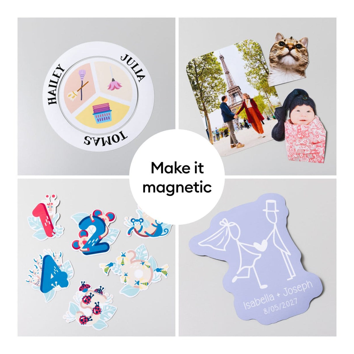 Cricut Printable Magnetic Sheets A4 3-sheet White 2012792