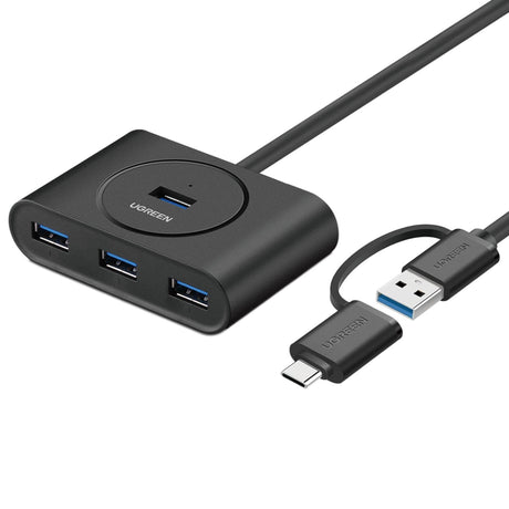 Ugreen Multi USB-A Interface HUB Black 20290