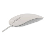LMP MS-1657 Easy Wired Office Mouse Silver 20411
