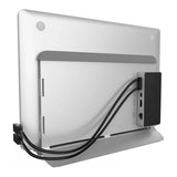 LMP 12 to 15-inch Vertical Notebook Stand Silver 20423