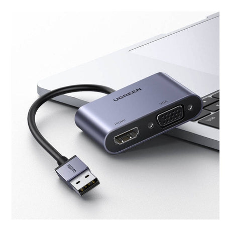 Ugreen CM449 USB-A to HDMI VGA 1080P Display Adapter 20518