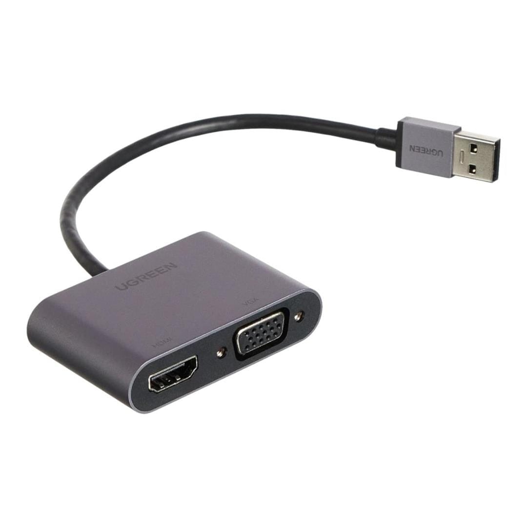 Ugreen CM449 USB-A to HDMI VGA 1080P Display Adapter 20518