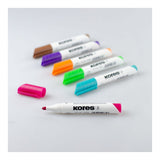 Kores K-Marker Whiteboard Marker with Bullet Tip 6-pack 20802
