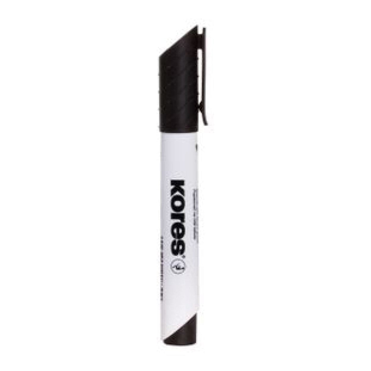 Kores K-Marker Whiteboard Marker with Bullet Tip 12-pack Black 20830