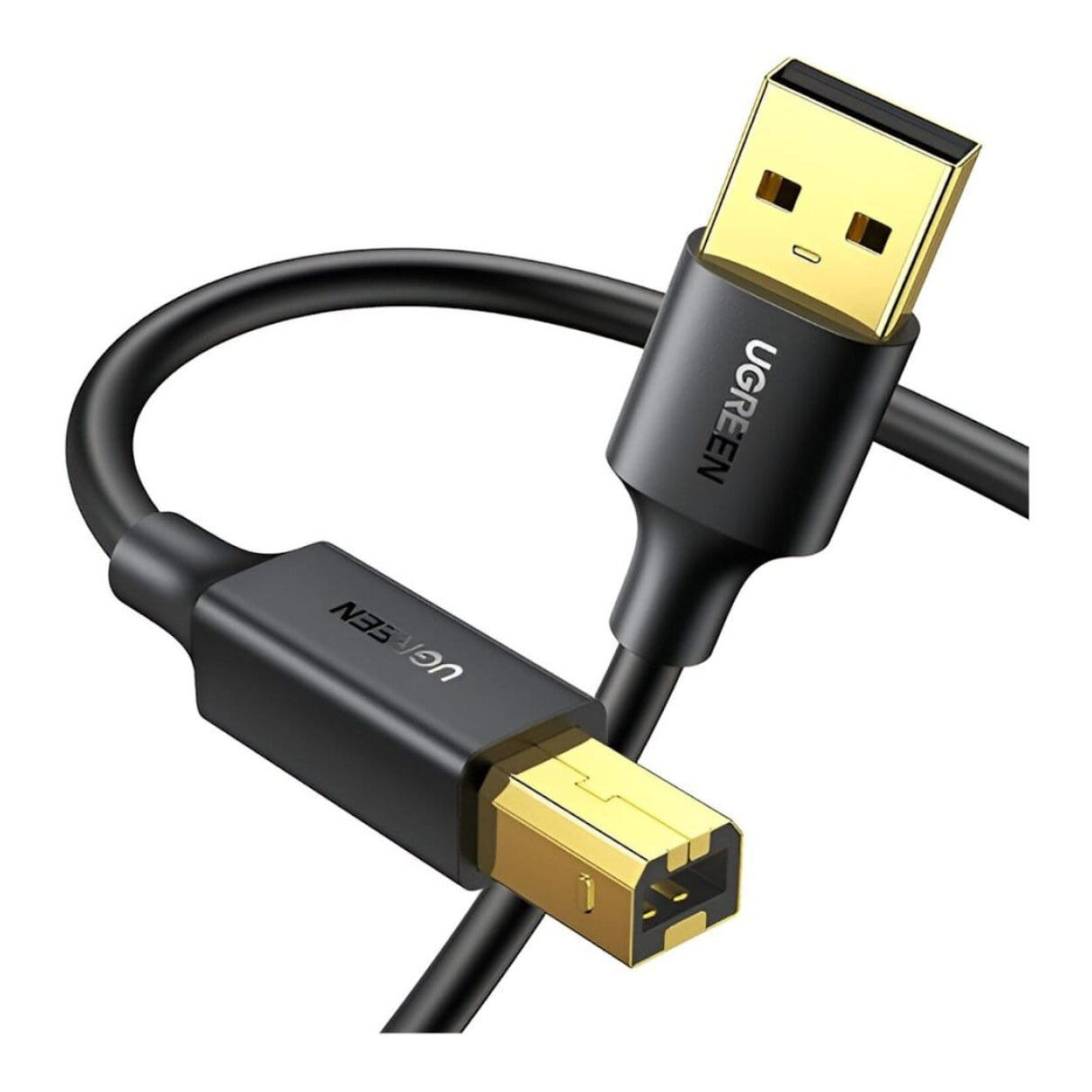 Ugreen 20847 2m USB 2.0 A to USB-B Printer Cable 480 Mbit/s Black