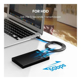 Ugreen 1.5m USB-C to USB-A 3.0 Fast Charging Cable Black 20883
