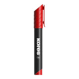 Kores K-Marker Permanent Marker Bullet Tip 12-pieces Red 20937