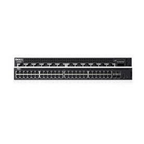 Dell X-Series X1052 48-port L2+ Gigabit Ethernet 10/100/1000 1U Smart Managed Network Switch 210-AEIO
