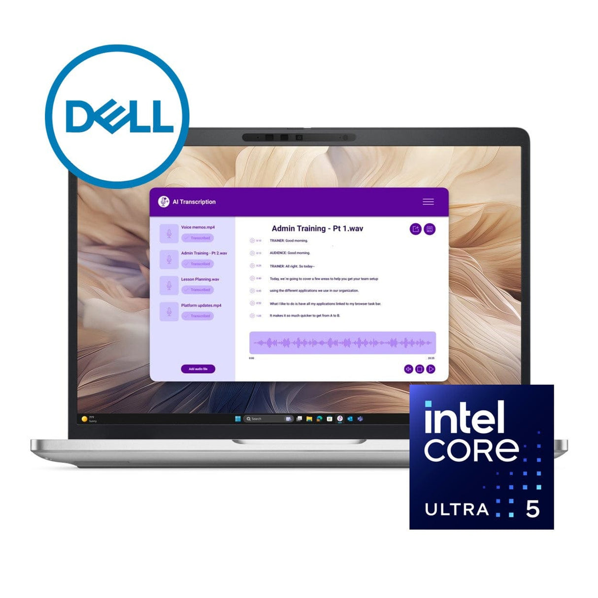 Dell Pro 13 Plus 13.3-inch FHD+ AI Laptop - Intel Core Ultra 5 235U 512GB SSD 16GB RAM Win 11 Pro