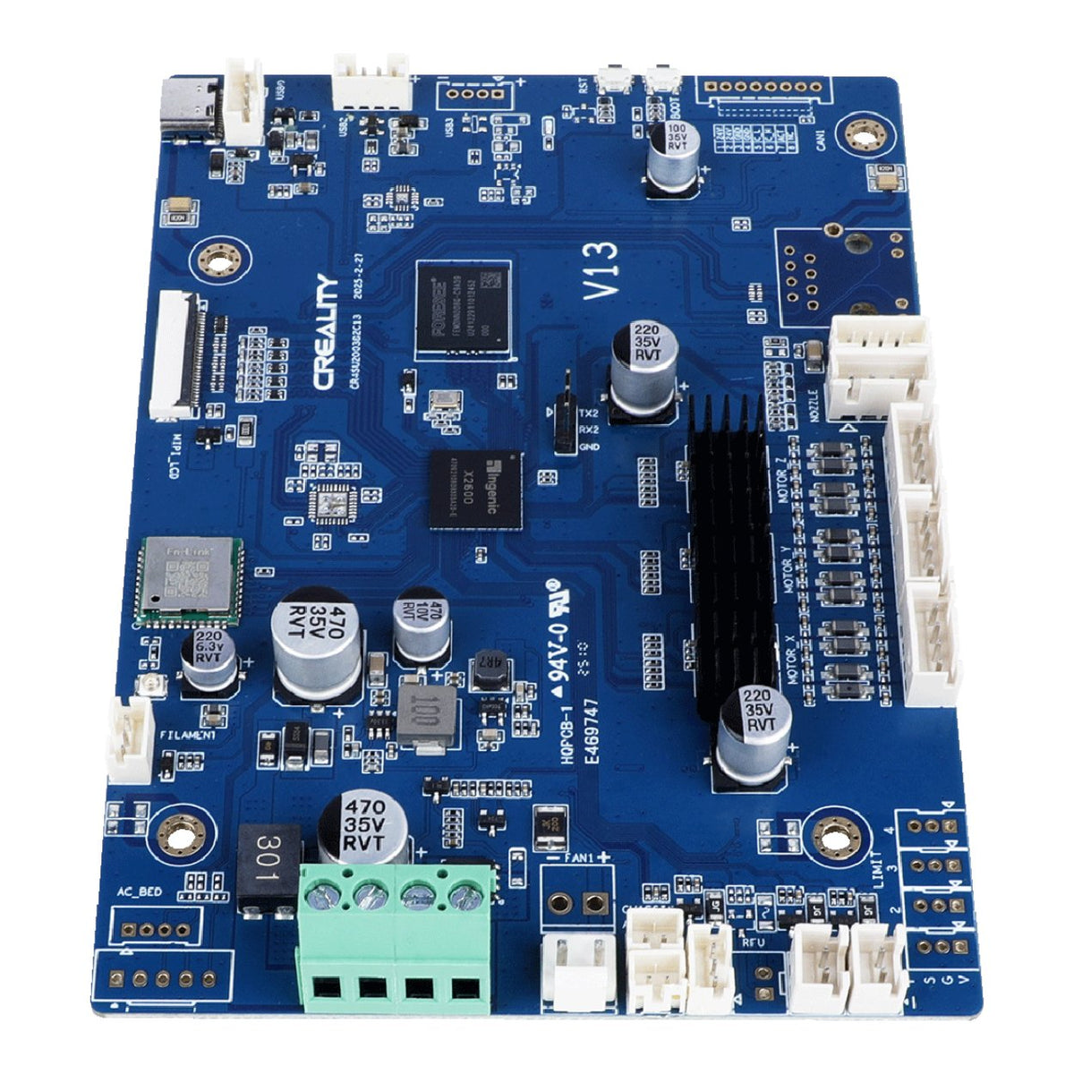 Creality K1C 2025 Toolhead Mainboard PCB 2101020340