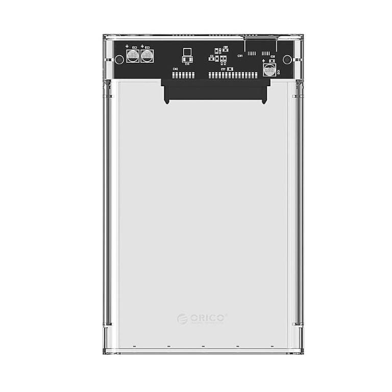 Orico 2.5-inch USB 3.0 Storage Drive Enclosure Transparent 2139U3-CR-BP