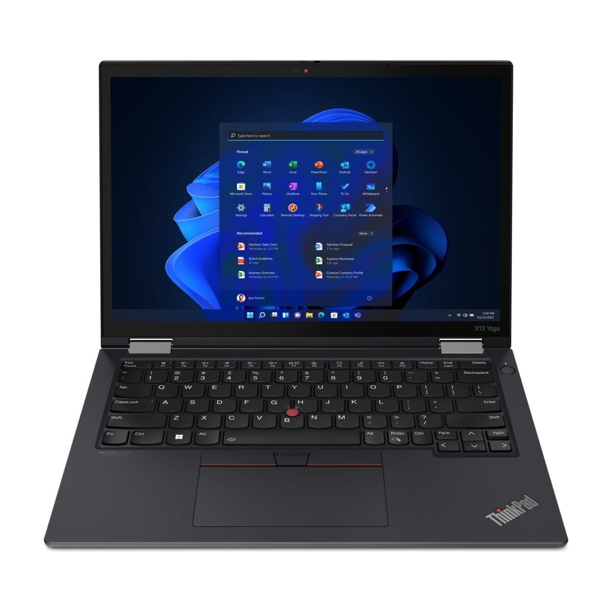 Lenovo ThinkPad X13 Yoga 13.3-inch WUXGA 2-in-1 Laptop