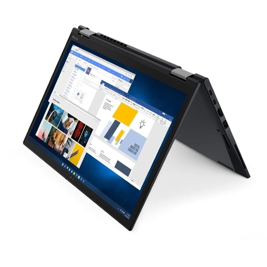 Lenovo ThinkPad Yoga X13 13.3-inch WUXGA 2-in-1 Laptop - Intel Core i7-1265U 512GB SSD 16GB RAM Win 11 Pro 21AXS0CH00