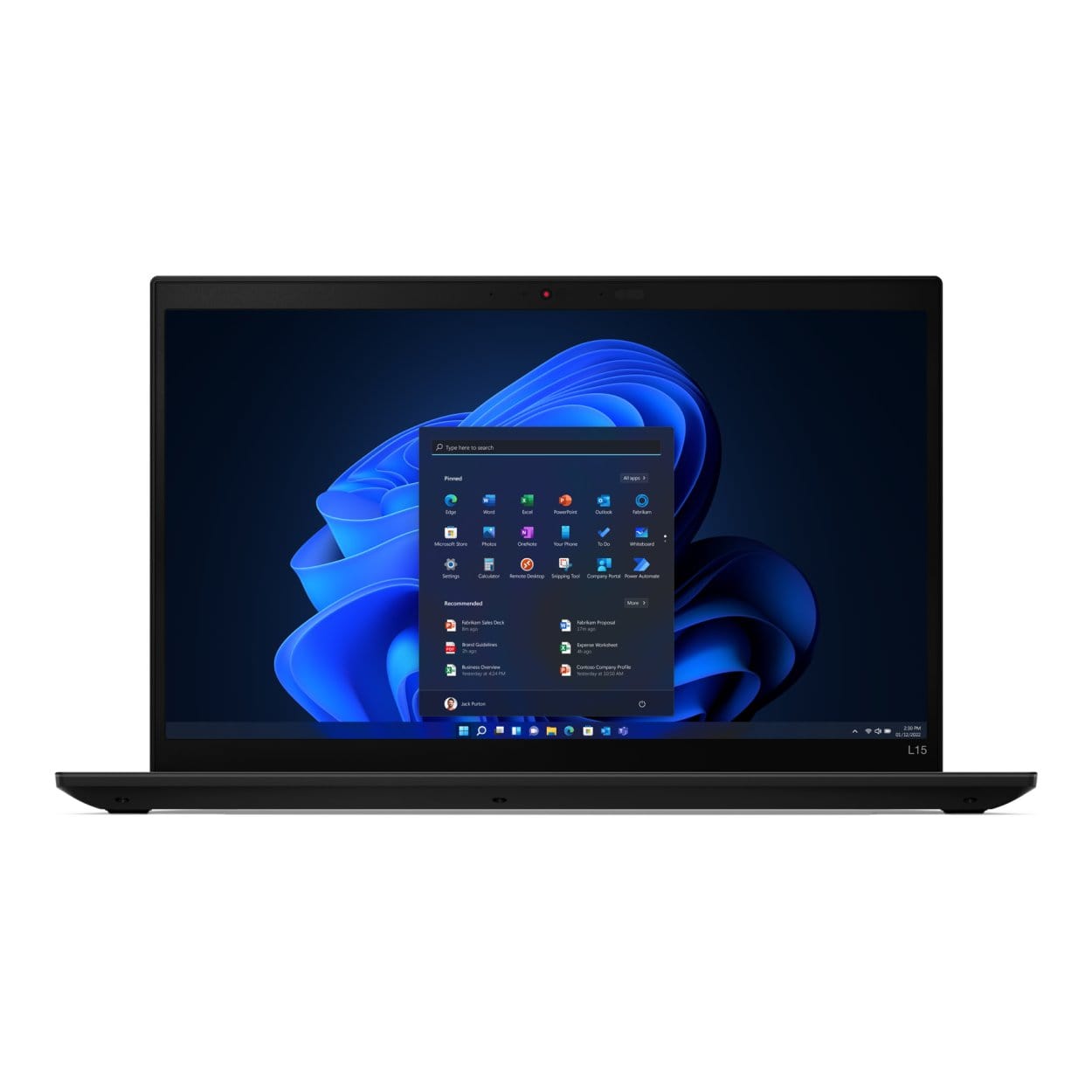 Lenovo ThinkPad L15 G3 15.6-inch FHD Laptop - Intel Core i5-1245U