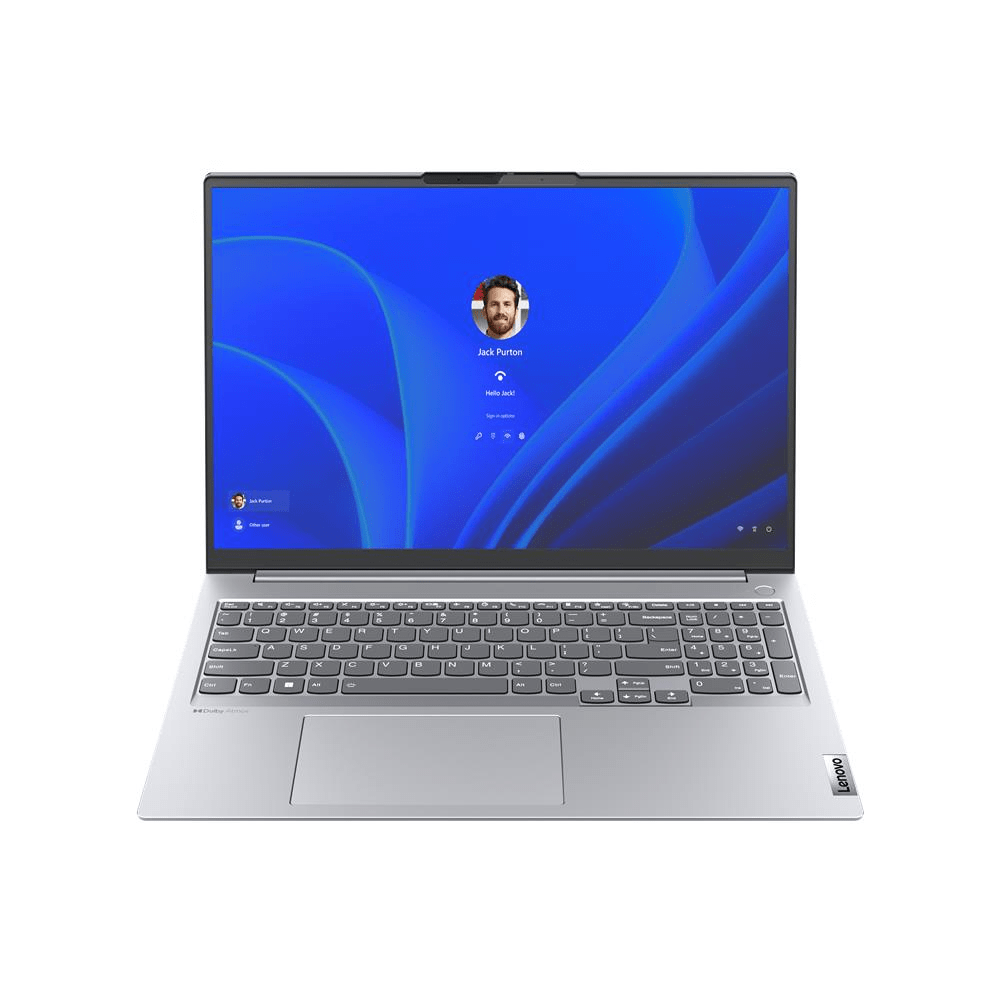 Lenovo ThinkBook 16 G4+ 16-inch WQXGA Laptop - Intel Core i7-1260P 1TB SSD 16GB RAM RTX 2050 Win 11 Pro 21CY003CSA