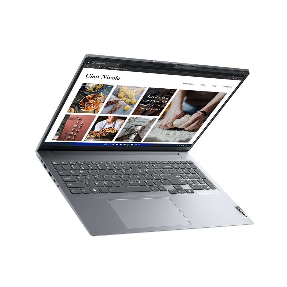 Lenovo ThinkBook 16 G4+ 16-inch WQXGA Laptop - Intel Core i7-1260P 1TB SSD 16GB RAM RTX 2050 Win 11 Pro 21CY003CSA