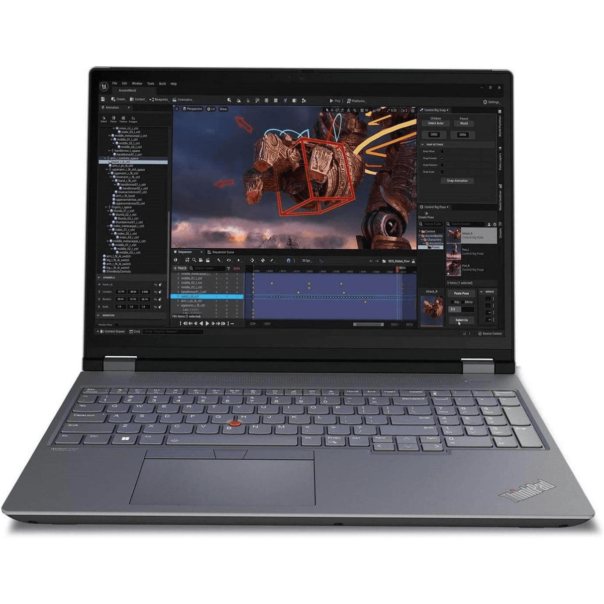 Lenovo Thinkpad P16 G2 16-inch WUXGA Laptop - Intel Core i7