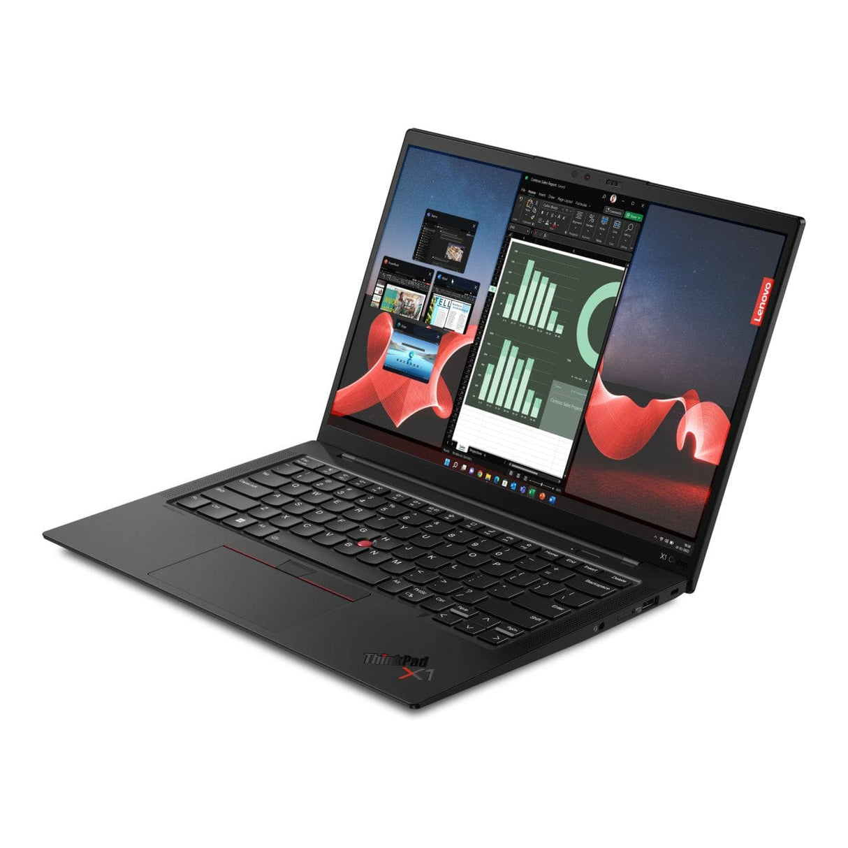 Lenovo ThinkPad X1 Carbon G11 14-inch WUXGA Laptop - Intel Core i7-1355U 1TB SSD 16GB RAM Win 11 Pro