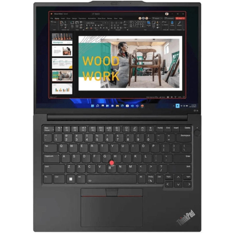 Lenovo ThinkPad E14 G5 14-inch WUXGA Laptop - Intel Core i7-1355U 512GB SSD 8GB RAM GeForce MX550 Win 11 Pro 21JK001QZA