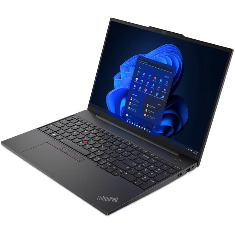 Lenovo E16 16-inch WUXGA Laptop - AMD Ryzen 5 7530U 512GB SSD 8GB RAM Win 11 Pro 21JT002RZA