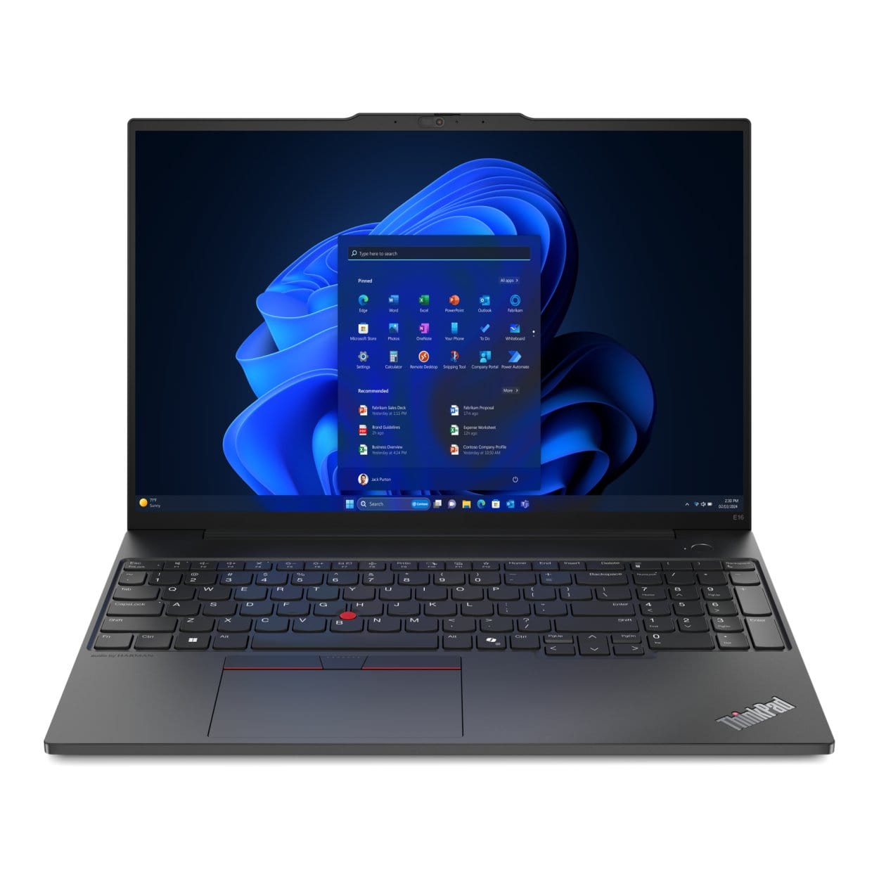 Lenovo ThinkPad E16 G2 16-inch WUXGA Laptop - Intel Core Ultra 5