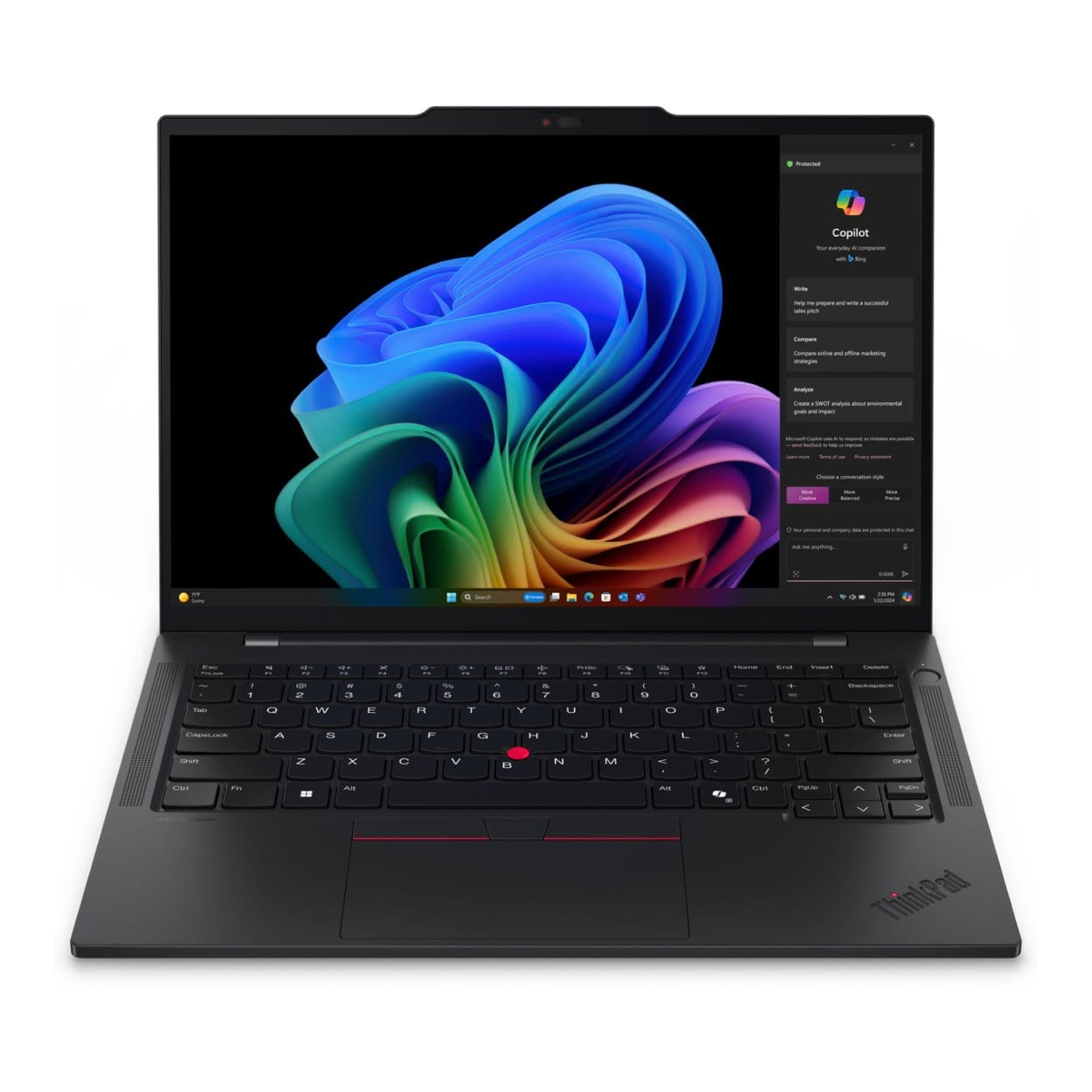 Lenovo ThinkPad T14s G6 14-inch WUXGA AI Laptop - Snapdragon X