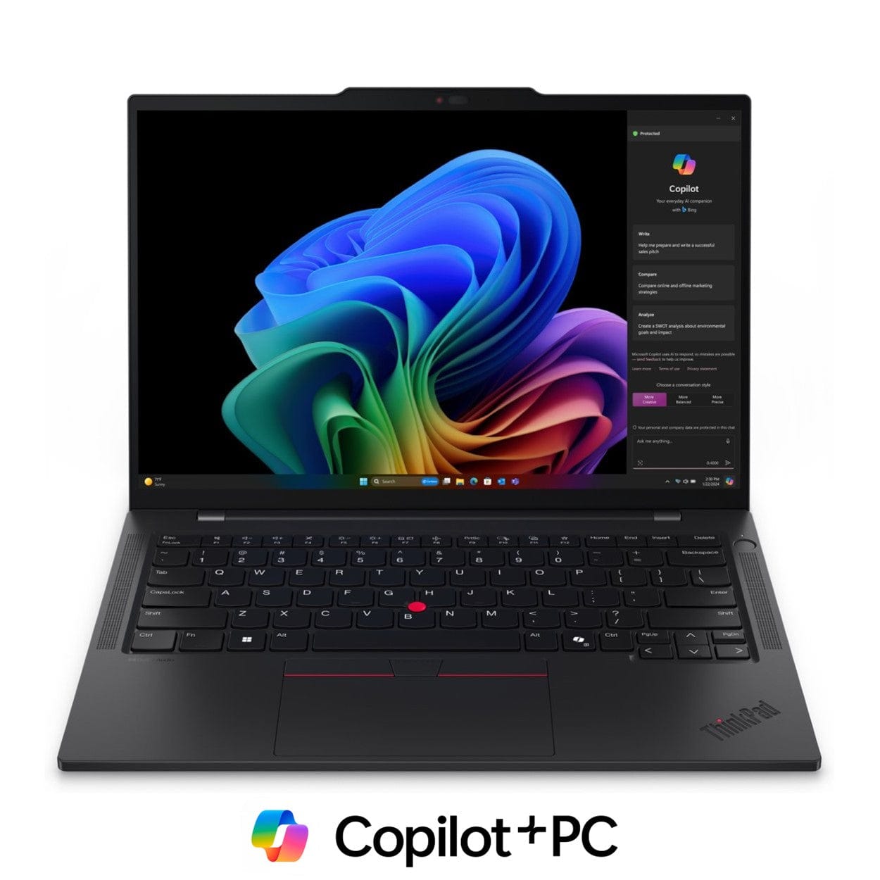 Lenovo ThinkPad T14s G6 14-inch WUXGA AI Laptop - Snapdragon X