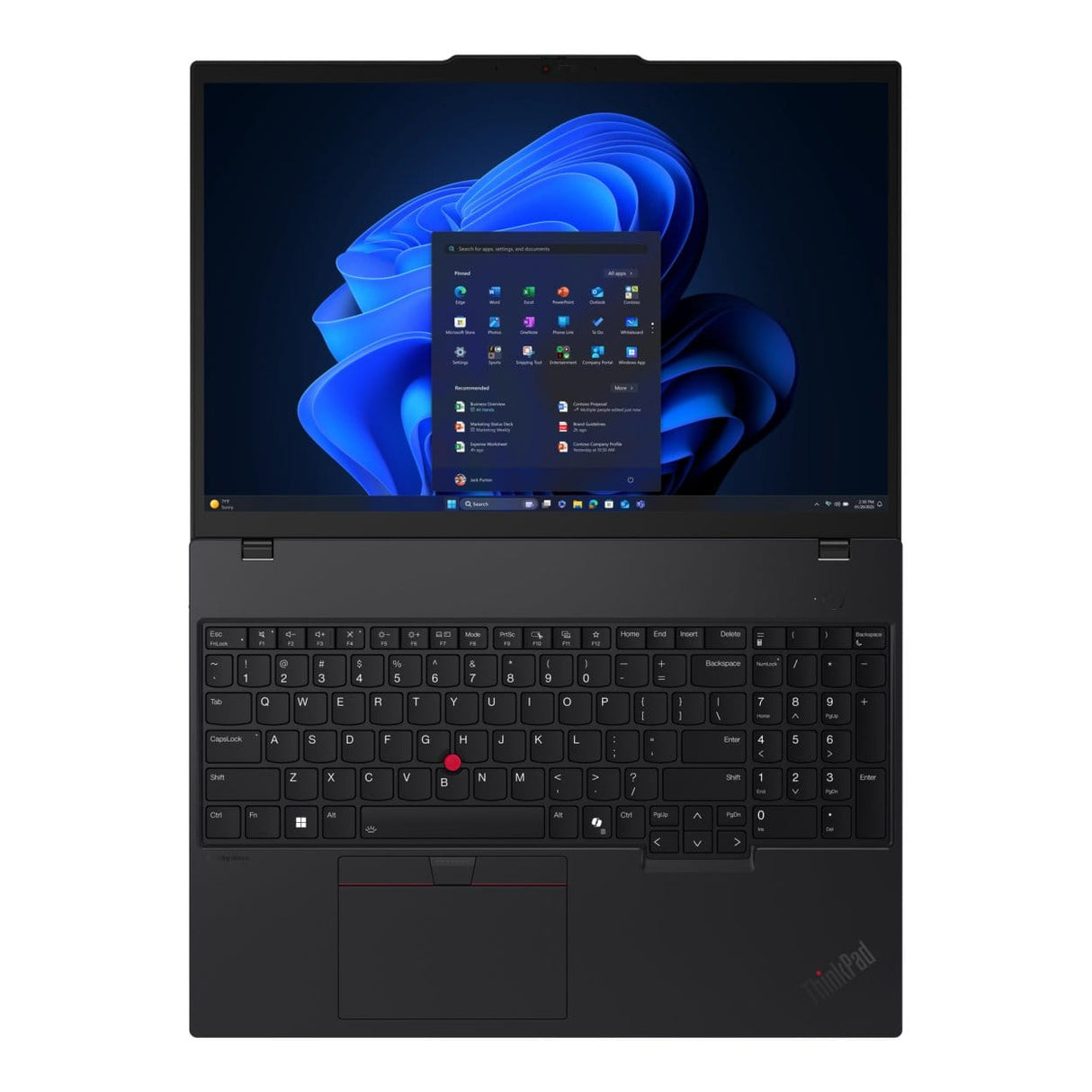Lenovo ThinkPad T16 G4 16-inch WUXGA AI Laptop - Intel Core Ultra 7 255U 1TB SSD 16GB RAM LTE Win 11 Pro