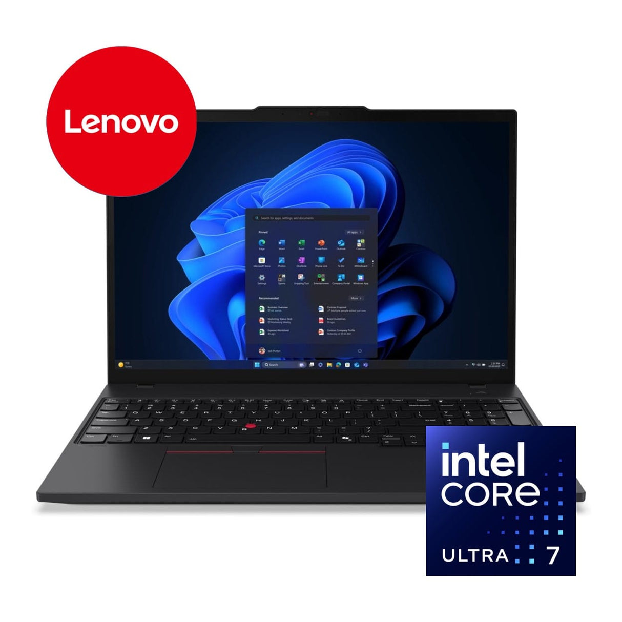 Lenovo ThinkPad T16 G4 16-inch WUXGA AI Laptop - Intel Core Ultra 7 255U 1TB SSD 32GB RAM LTE Win 11 Pro