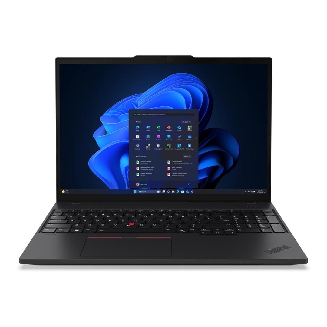Lenovo ThinkPad T16 G4 16-inch WUXGA AI Laptop - Intel Core Ultra 7 255U 1TB SSD 32GB RAM LTE Win 11 Pro