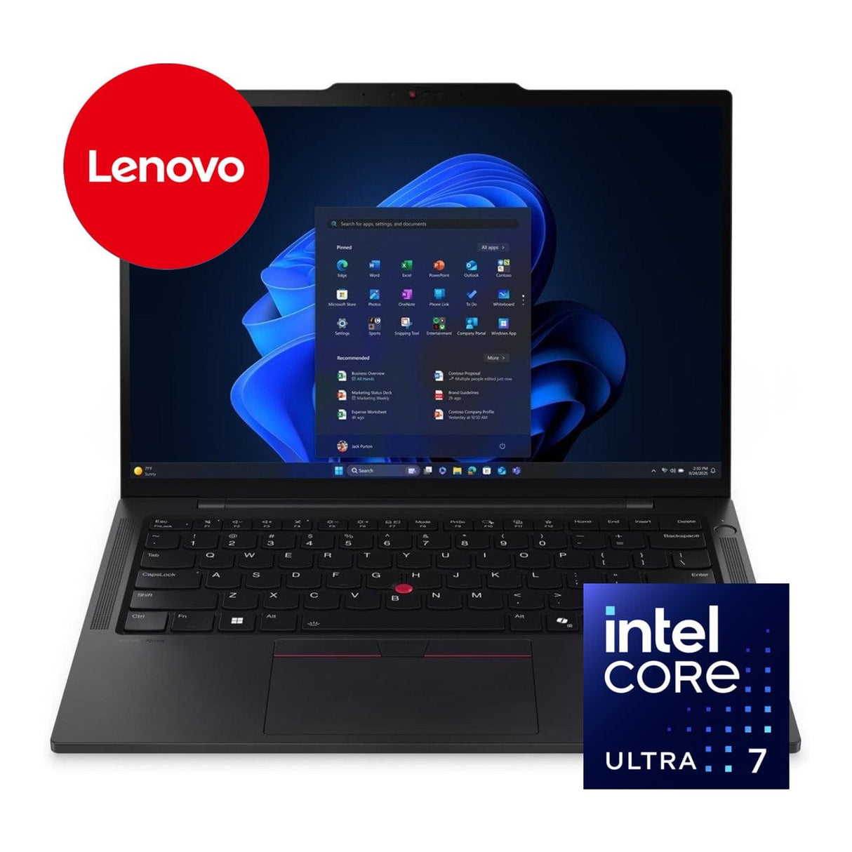 Lenovo ThinkPad T14s G6 14-inch WUXGA AI Laptop - Intel Core Ultra 7 255U 1TB SSD 32GB RAM LTE Win 11 Pro